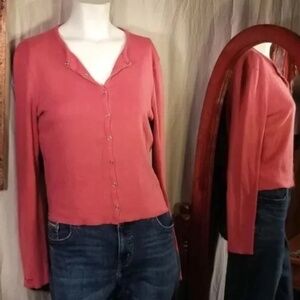 Ralph Lauren Ribbed Sweater Cardigan